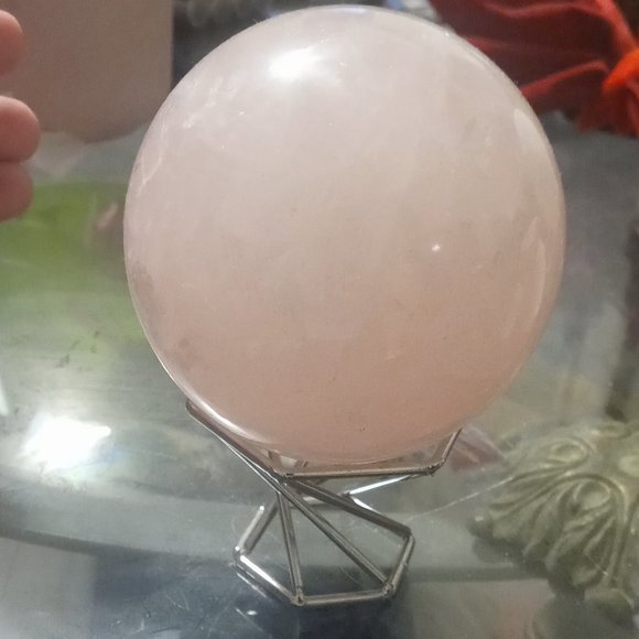 Rose quart spear crystal
